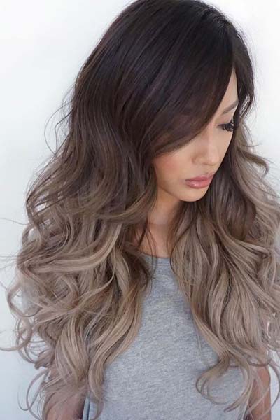 violet ombre