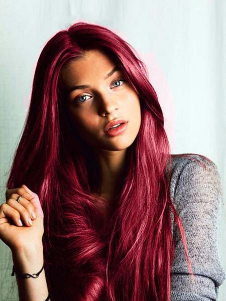 violet boja kose