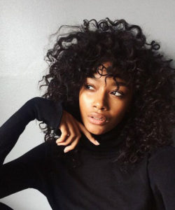 afro frizura