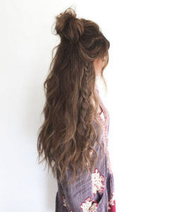 boho frizura