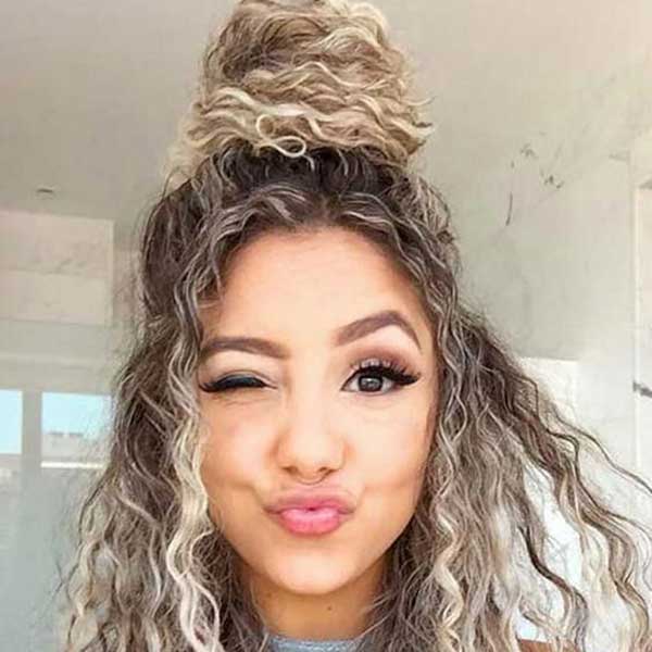 top knot - visoka punđa