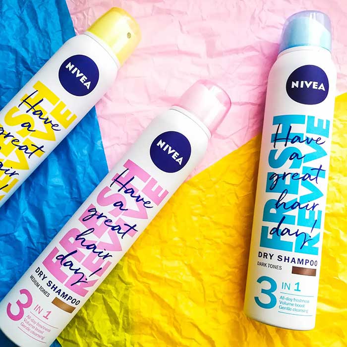 Nivea Fresh Revive Set za suvo pranje kose