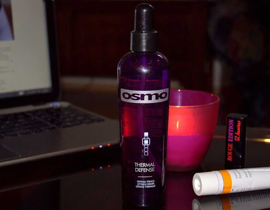 OSMO Thermal Defense sprej koji štiti kosu od oštećenja uzrokovanih peglanjem, feniranjem i uvijanjem