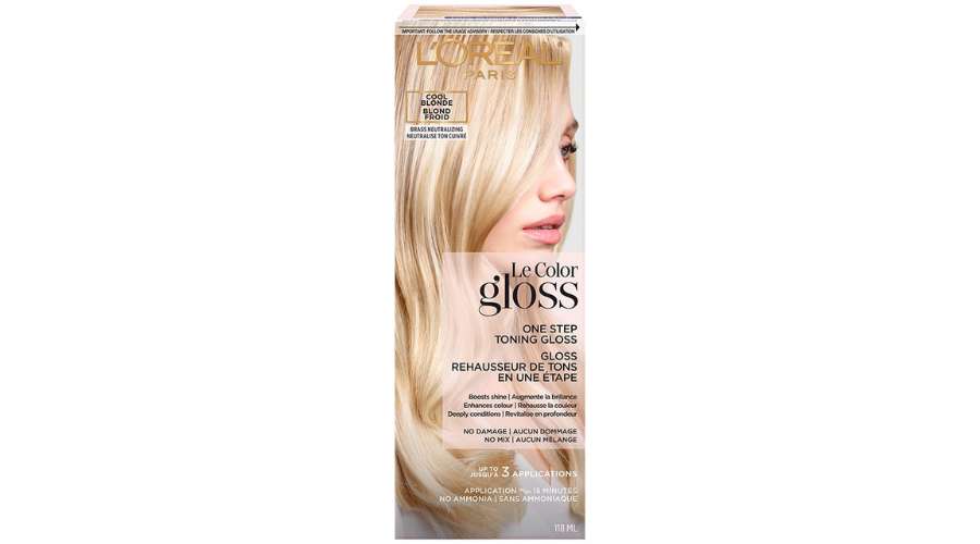 L’OREAL Paris LE COLOR GLOSS -   one step toning gloss